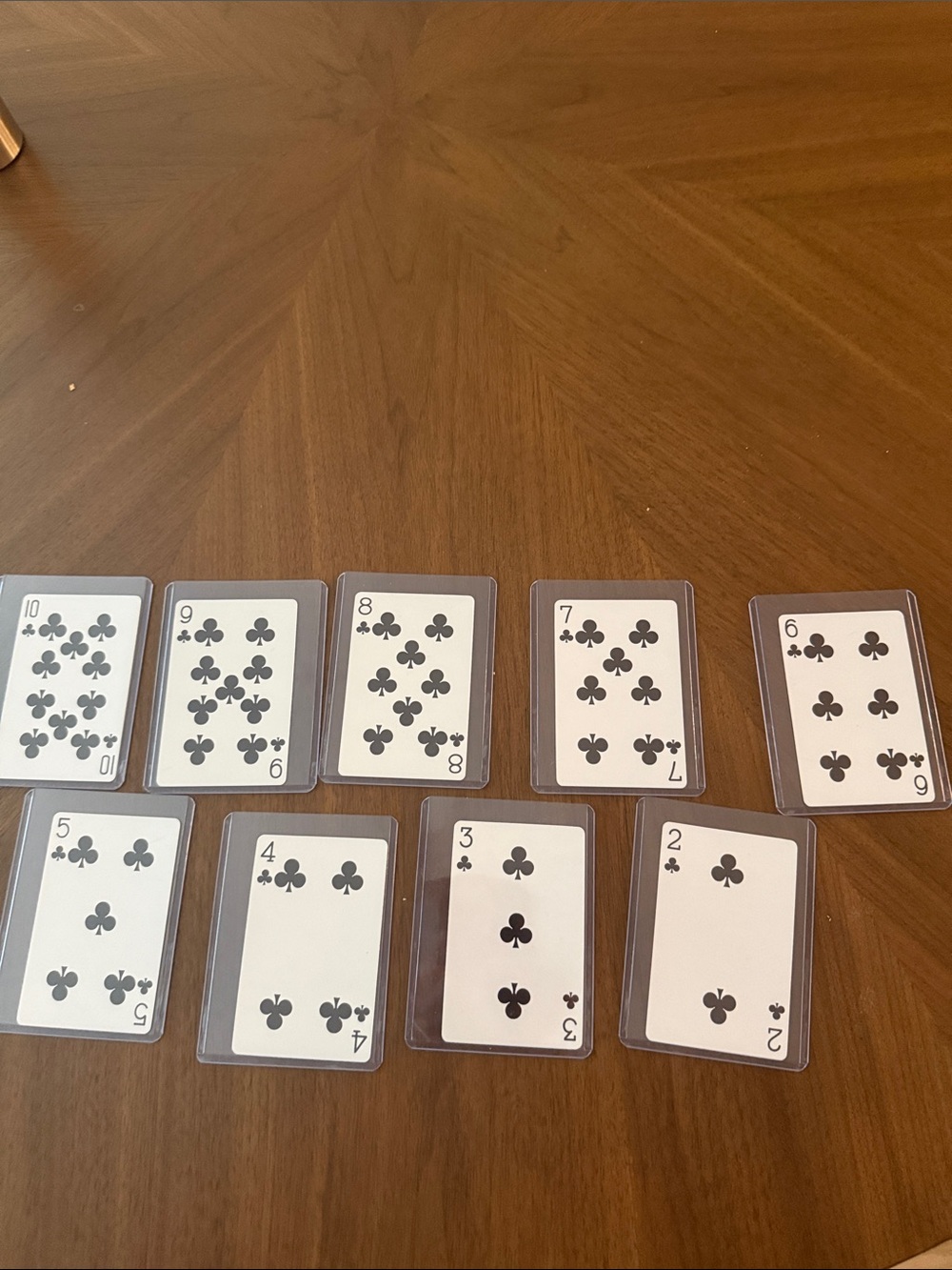 Tiffany & Co. Clubs Playing Cards Set - White and Black